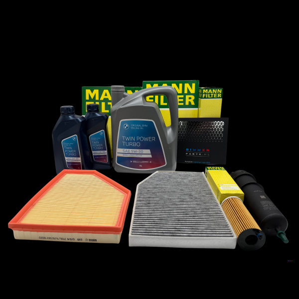 Zestaw serwisowy BMW serii 8 do silnika B57 Olej 7L 5W30+Fil