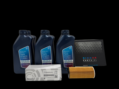 Oryginalny zestaw olejowy BMW serii 7 do silnika B48 Olej 6L