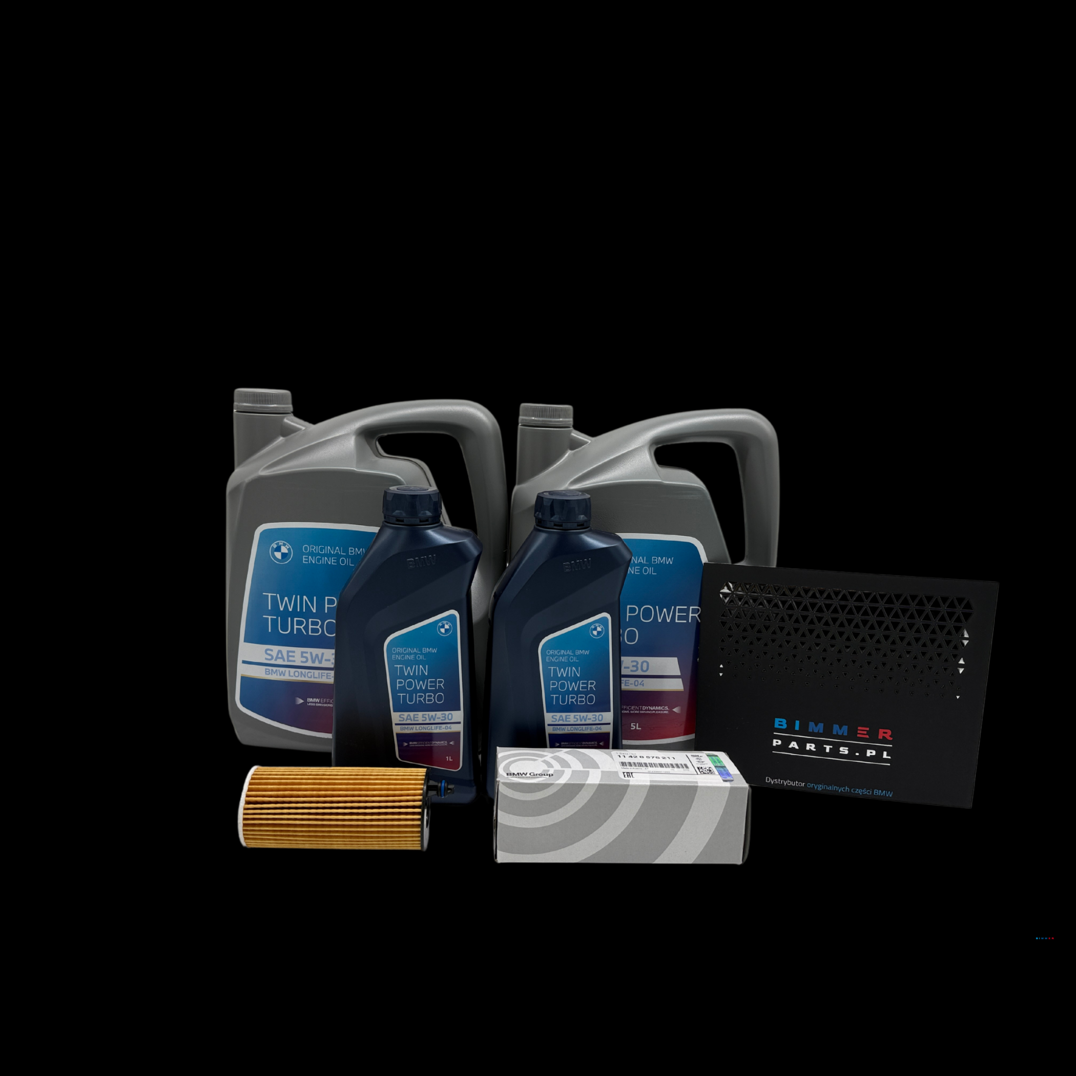 Oryginalny zestaw olejowy BMW serii 7 do silnika N74 Olej 12