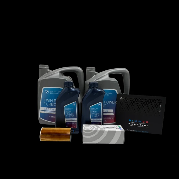 Oryginalny zestaw olejowy BMW serii 7 do silnika N74 Olej 12