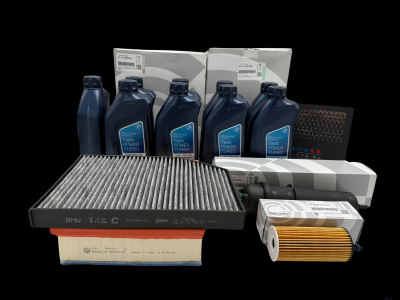 Oryginalny zestaw serwisowy BMW serii 7 do silnika B57 Olej 