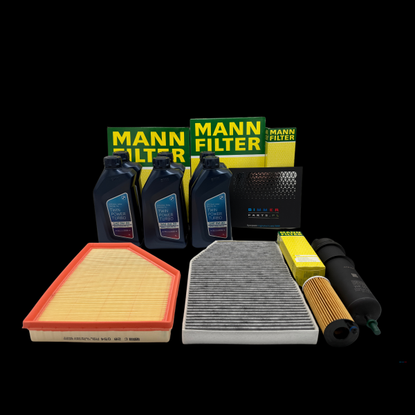 Zestaw serwisowy BMW serii 1 do silnika B47 Olej 6L 0W30+Fil