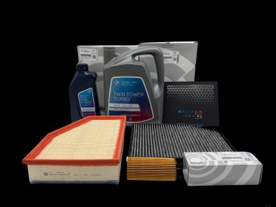 Oryginalny zestaw serwisowy BMW X3 do silnika B48 Olej 6L 5W