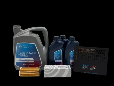 Oryginalny zestaw olejowy BMW X3 do silnika B58 Olej 8L 5W-3