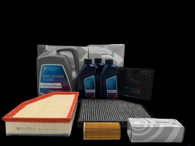Oryginalny zestaw serwisowy BMW X3 do silnika B58 Olej 8L 5W