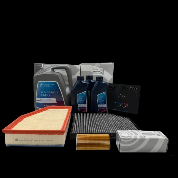 Oryginalny zestaw serwisowy BMW X3 do silnika B58 Olej 8L 5W