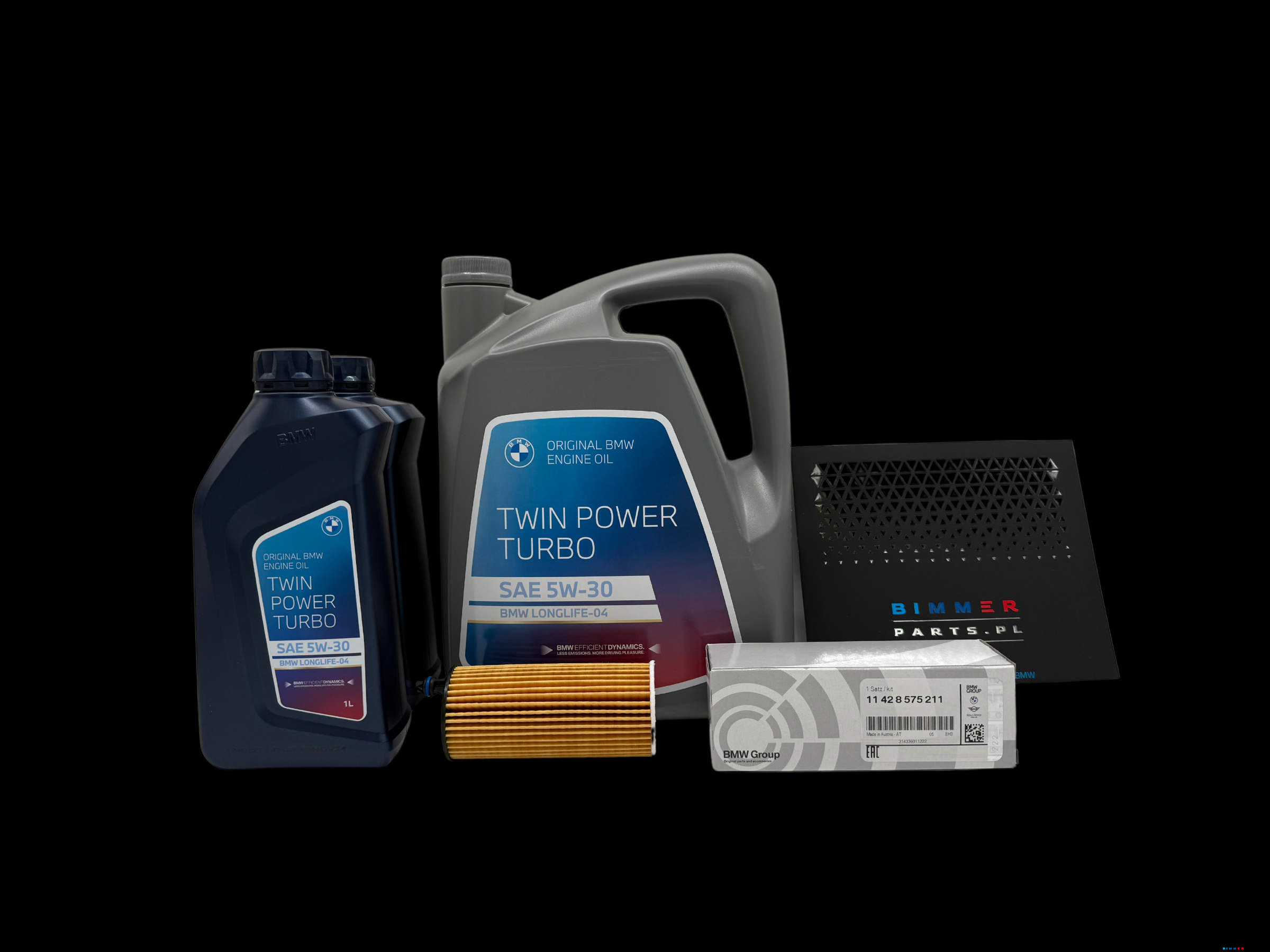 Oryginalny zestaw olejowy BMW X3 do silnika B57 Olej 7L 5W-3