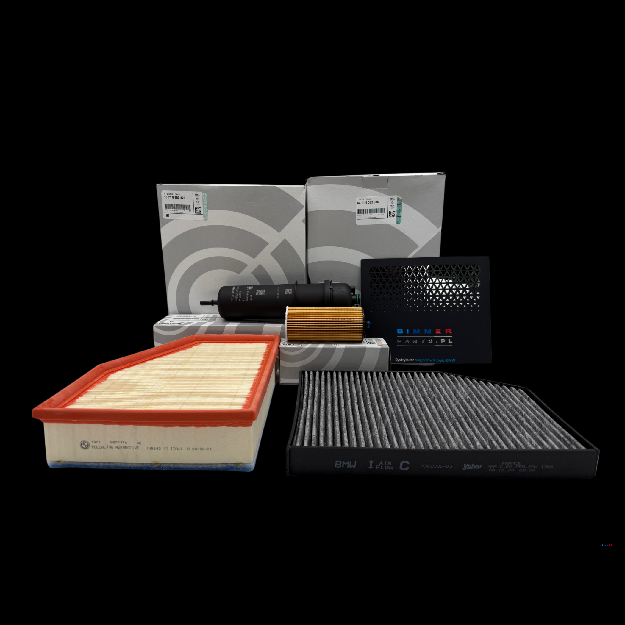 Oryginalny zestaw serwisowy BMW X4 do silnika B47 Filtr olej