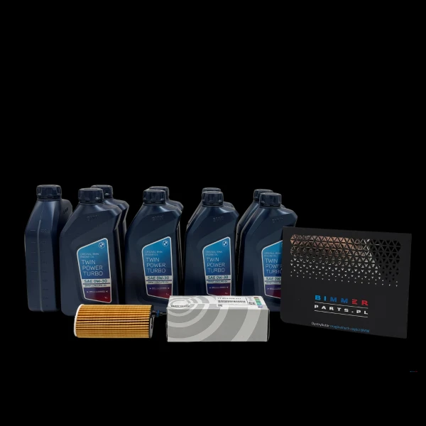Oryginalny zestaw olejowy BMW X6 do silnika B57 Olej 9L 0W-3