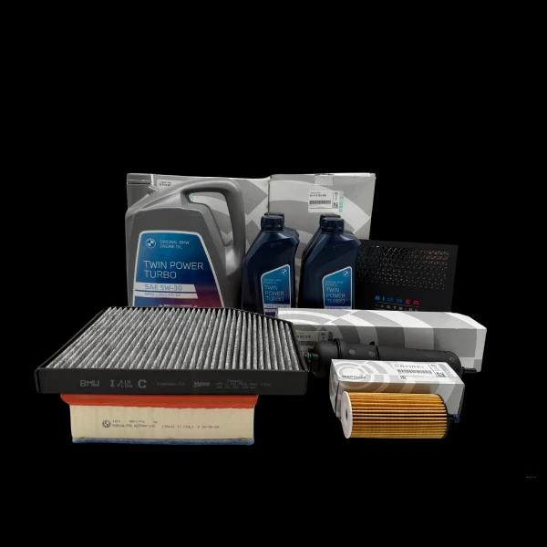 Oryginalny zestaw serwisowy BMW X6 do silnika B57 Olej 9L 5W