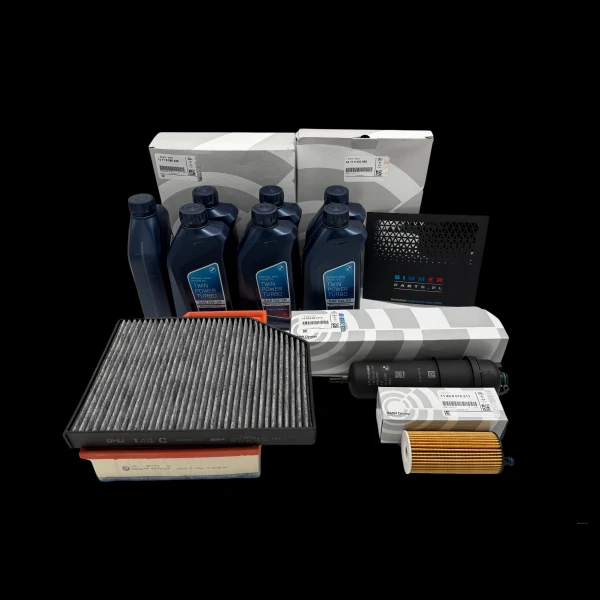Oryginalny zestaw serwisowy BMW X6 do silnika B57 Olej 7L 0W