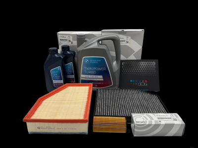 Oryginalny zestaw serwisowy BMW X5 do silnika B58 Olej 7L 5W