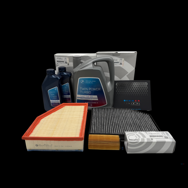 Oryginalny zestaw serwisowy BMW X5 do silnika B58 Olej 7L 5W
