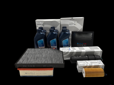 Oryginalny zestaw serwisowy BMW X5 do silnika B47 Olej 6L 0W