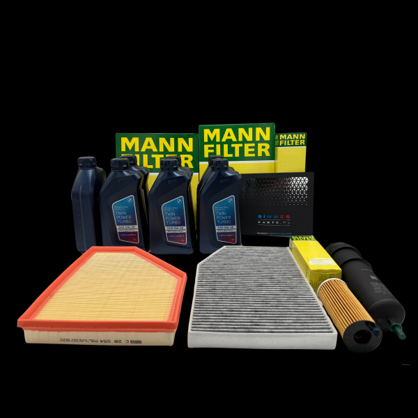 Zestaw serwisowy BMW X5 do silnika B57 Olej 7L 0W30+Filtr ol