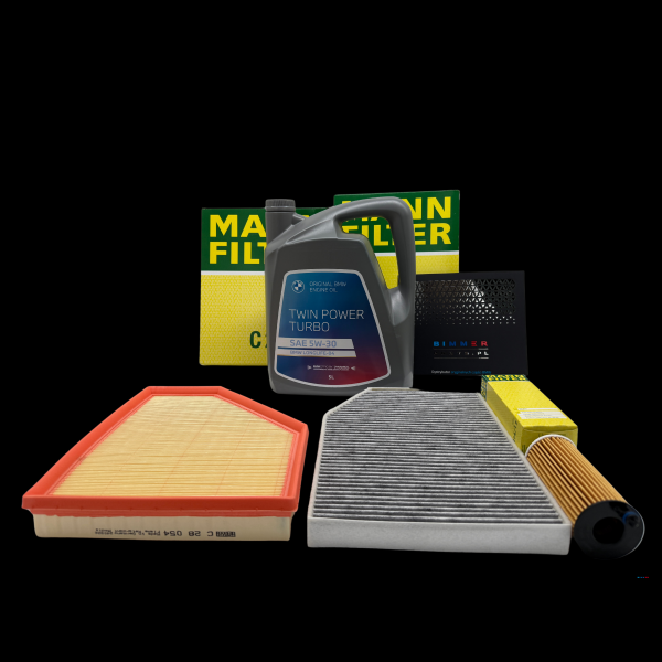 Zestaw serwisowy BMW X1 do silnika B38 Olej 5L 5W30+Filtr ol