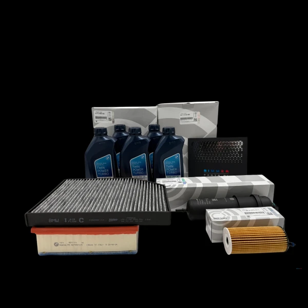 Oryginalny zestaw serwisowy BMW X1 do silnika B37 Olej 5L 0W