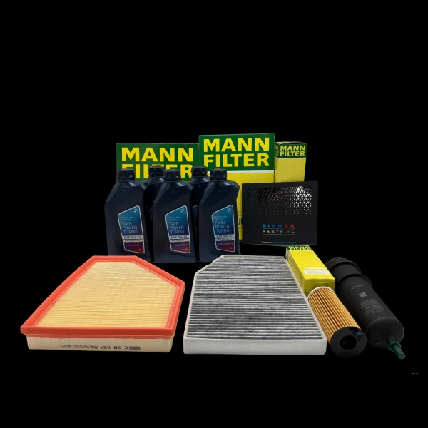 Zestaw serwisowy BMW X1 do silnika B37 Olej 5L 0W30+Filtr ol