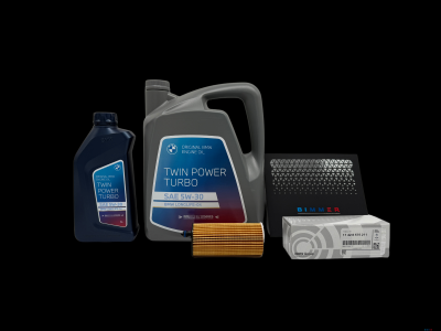 Oryginalny zestaw olejowy BMW Z4 do silnika B48 Olej 6L 5W30
