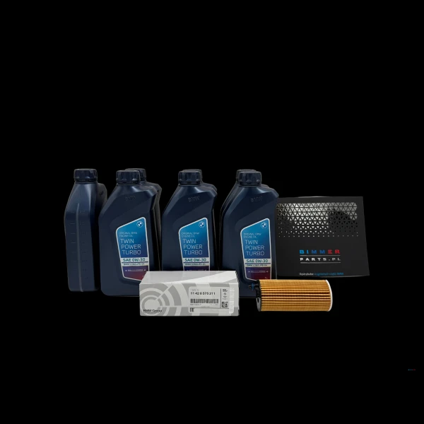 Oryginalny zestaw olejowy BMW M4 do silnika S58 Olej 7L 0W-3