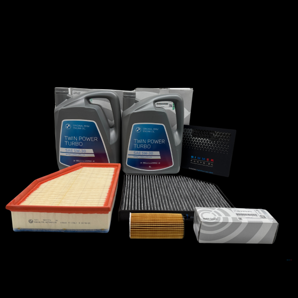 Oryginalny zestaw serwisowy BMW M5 do silnika S63 Olej 10L 5