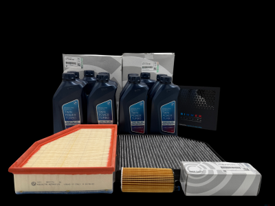 Oryginalny zestaw serwisowy BMW M5 do silnika S63 Olej 10L 0