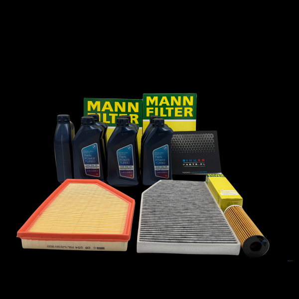 Zestaw serwisowy BMW M6 do silnika S63 Olej 10L 0W30+Filtr o