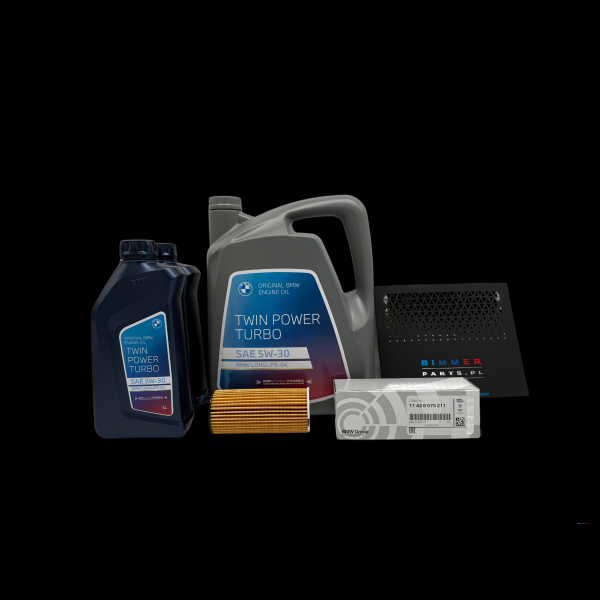 Oryginalny zestaw olejowy BMW X4 M do silnika S58 Olej 7L 5W