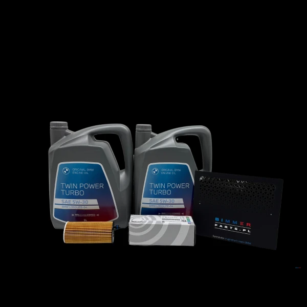 Oryginalny zestaw olejowy BMW X5 M do silnika S63 Olej 10L 5