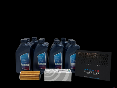 Oryginalny zestaw olejowy BMW XM do silnika S68 Olej 11L 0W-
