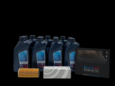 Oryginalny zestaw olejowy BMW X6 do silnika S68 Olej 11L 0W-
