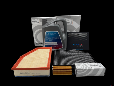 Oryginalny zestaw serwisowy BMW X2 do silnika B38 Olej 5L 5W