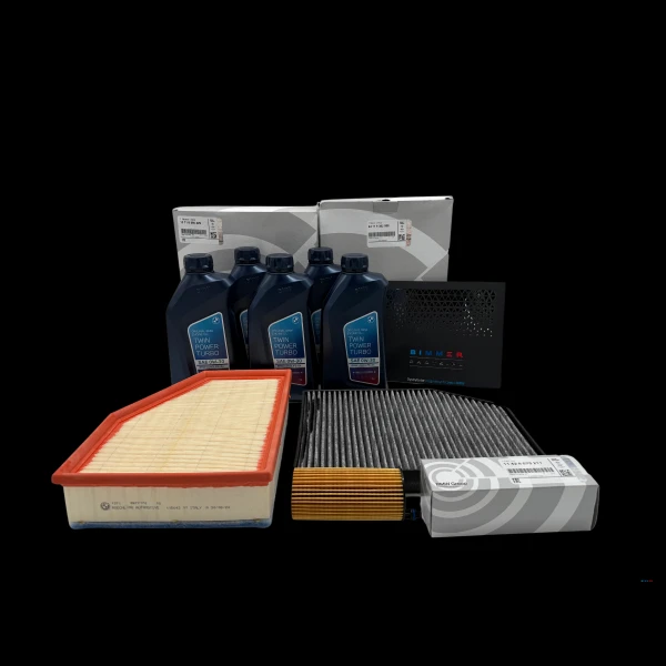 Oryginalny zestaw serwisowy BMW X2 do silnika B38 Olej 5L 0W