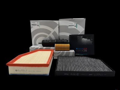 Oryginalny zestaw serwisowy BMW X2 do silnika B37 Filtr olej