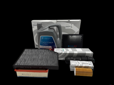 Oryginalny zestaw serwisowy BMW X2 do silnika B37 Olej 5L 5W