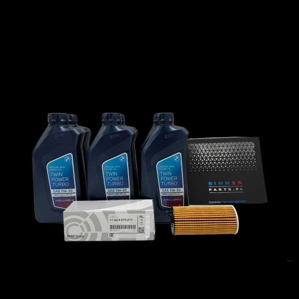 Oryginalny zestaw olejowy MINI Hatch do silnika B48 Olej 6L