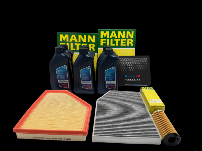 Zestaw serwisowy MINI Clubman do silnika B48 Olej 6L 0W30+Fi