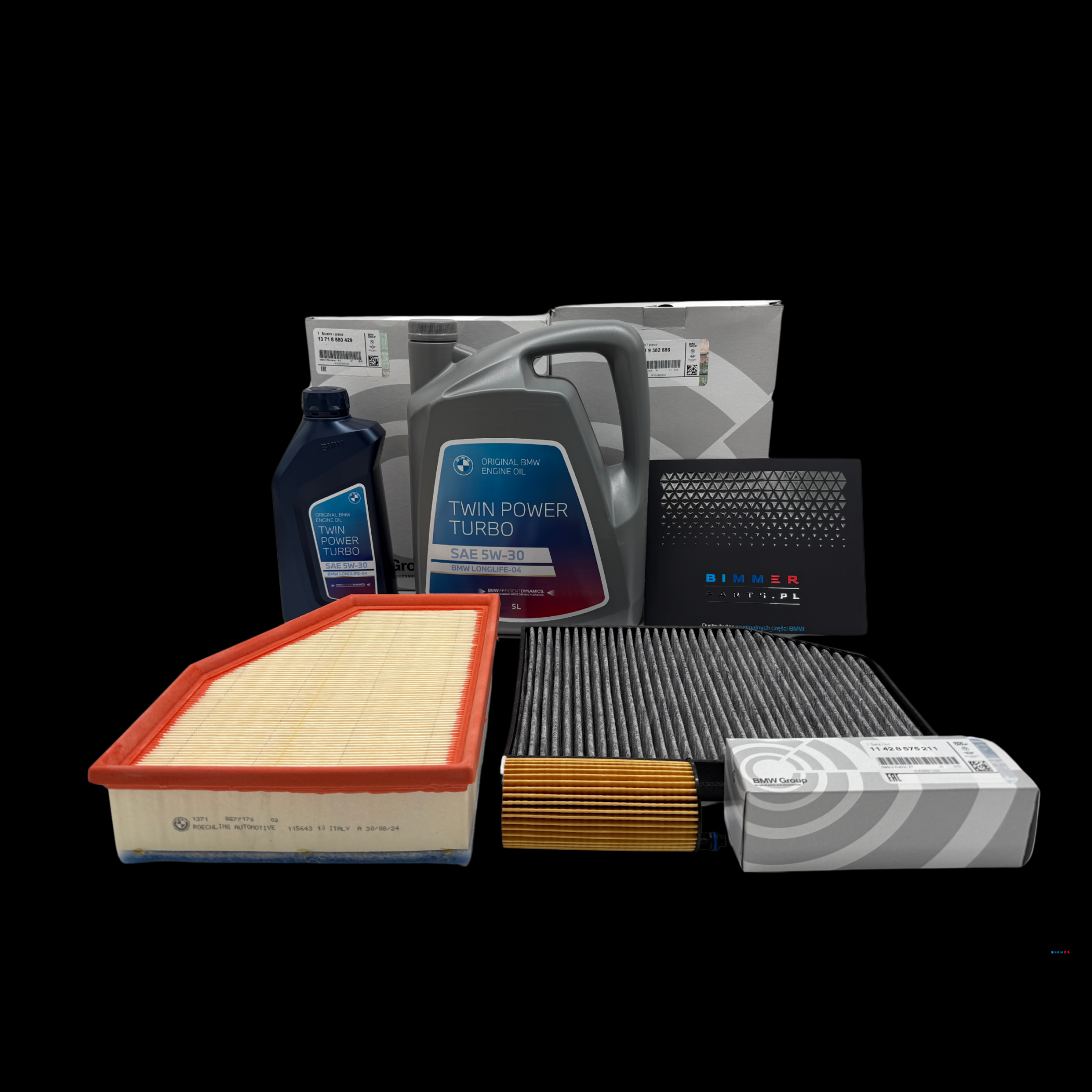 Oryginalny zestaw serwisowy MINI Paceman do silnika N47 Olej