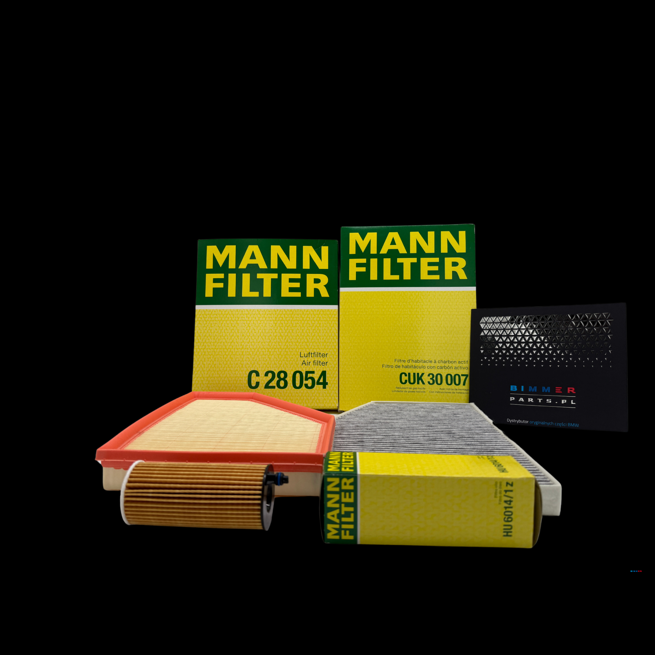 Zestaw serwisowy MINI Paceman do silnika N47 Filtr oleju+Fil